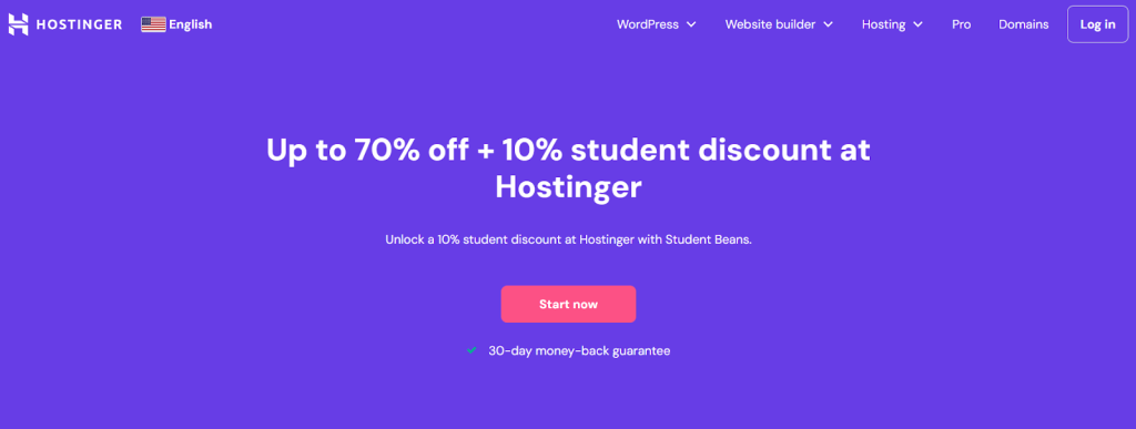 Hostinger discount